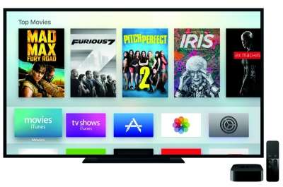 L'interfaccia della nuova Apple TV