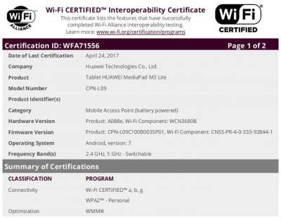 La certificazione Wi-Fi