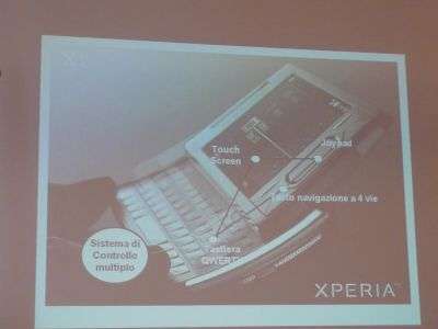 La presentazione di SE Xperia X1 