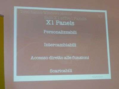 La presentazione di SE Xperia X1 