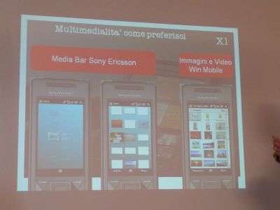 La presentazione di SE Xperia X1 