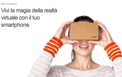 La sezione VR nel Google Store
