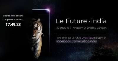 LeTV Le Max e Le 1S domani in India