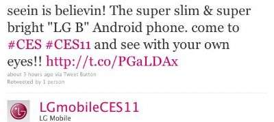 LG B tweet