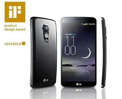 LG G Flex  - iF Design Award