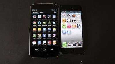 LG Nexus 4 vs iPhone 5