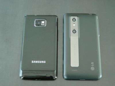 LG Optimus 3D vs. Samsung Galaxy S2