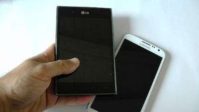 LG Optimus Vu Vs Galaxy Note II