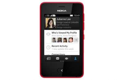 LinkedIn Asha Nokia