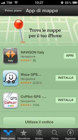 Mappe iOS6