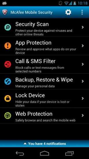 McAfee Mobile Security