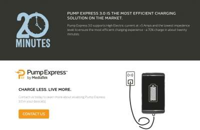 MediaTek Pump Express 3.0