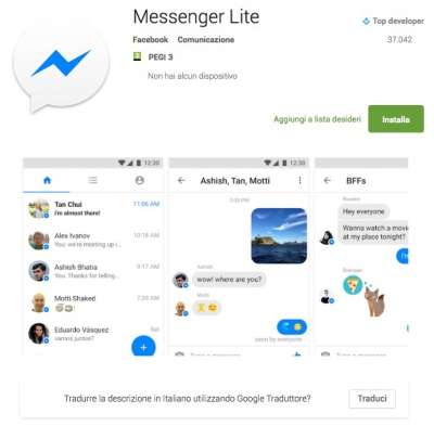 Messenger Lite