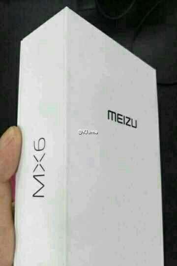 La confezione del Meizu MX6