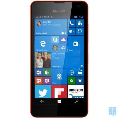 Microsoft Lumia 550 Rosso