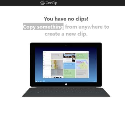 Microsoft OneClip