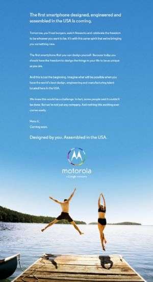 Moto X Ad