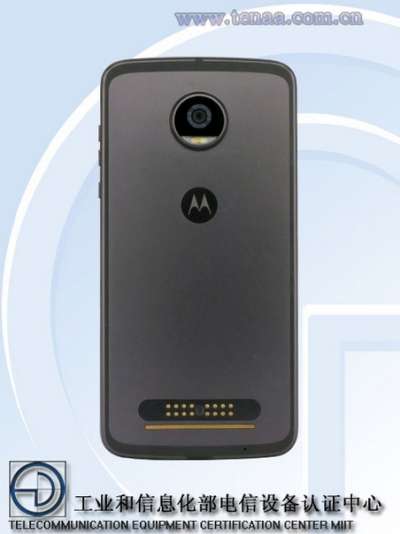 Moto Z2 Play (back)