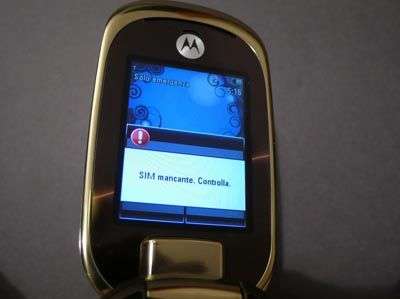 Motorola U9 versione Gold 