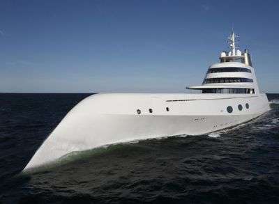 motor yacht A by Philippe Starck