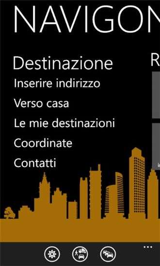 Navigon Europe per Windows Phone 