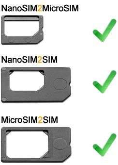 nano SIM adattatore