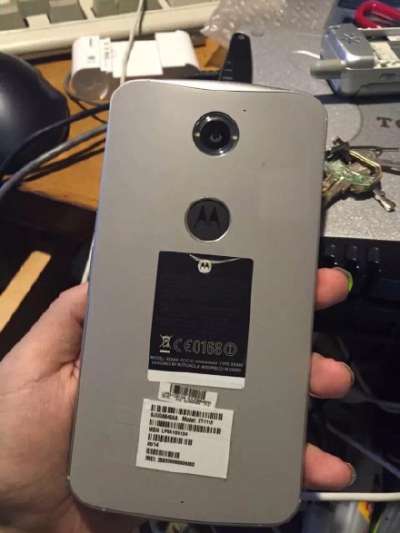 Prototipo Nexus 6 con sensore fingerprint