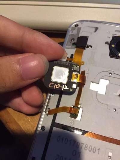 Prototipo Nexus 6 con sensore fingerprint