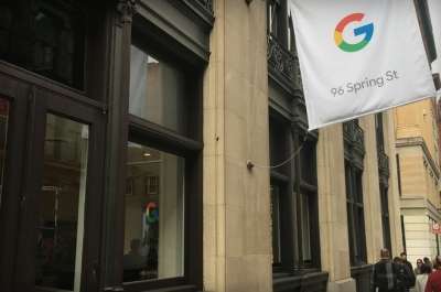 Il pop-up shop di Google