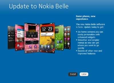 Nokia Belle