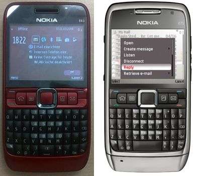 Nokia E63, E71