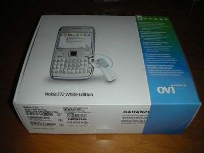 Nokia E72 White Edition