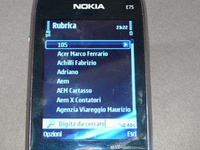 Nokia E75 