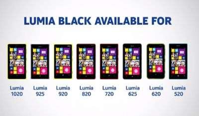 Nokia Lumia Black