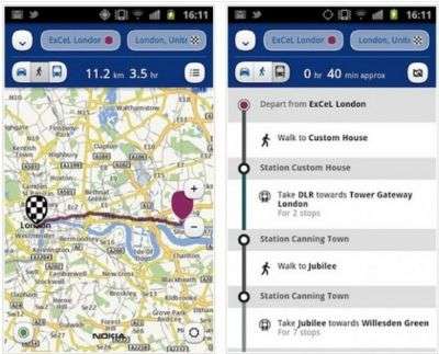 Nokia Maps HTML5