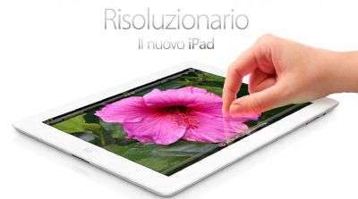 Nuovo iPad Apple