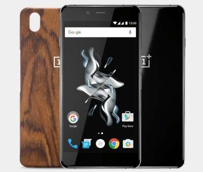 OnePlus X con case Rosewood