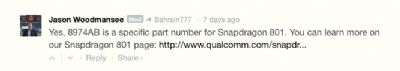 Qualcomm Snapdragon 801