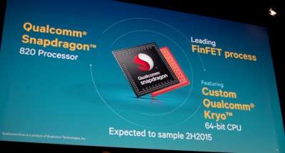 Qualcomm Snapdrgon 820 con Core Kryo