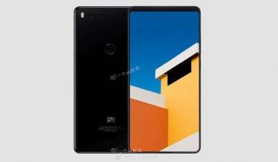 Render dello Xiaomi Mi 7