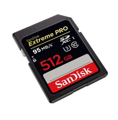 SanDisk Extreme PRO SDXC UHS-I da 512GB