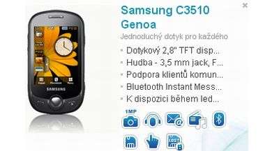 Samsung C3510 Genoa