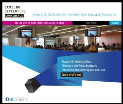 Samsung Developers Conference