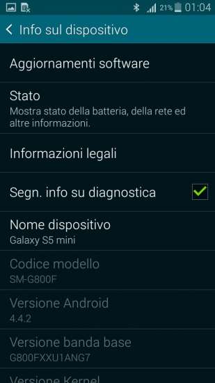 Samsung Galaxy S5 mini