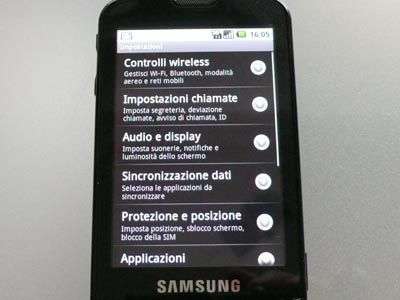 Samsung Galaxy i7500 