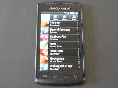 Samsung i9010 Armani Phone