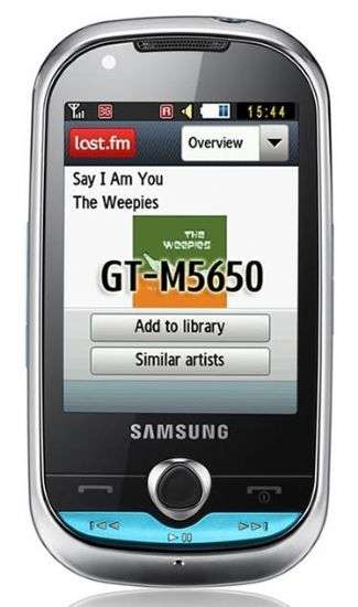 Samsung M5650 Corby Wi-Fi Edition