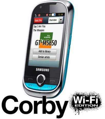 Samsung M5650 Corby Wi-Fi Edition