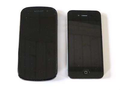 Samsung Nexus S vs. Apple iPhone 4