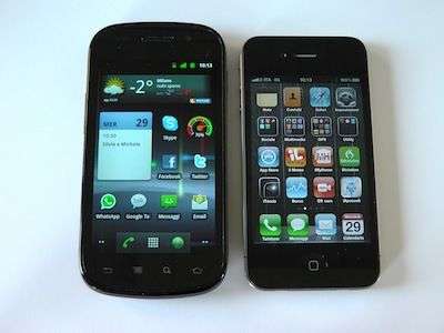 Samsung Nexus S vs. Apple iPhone 4